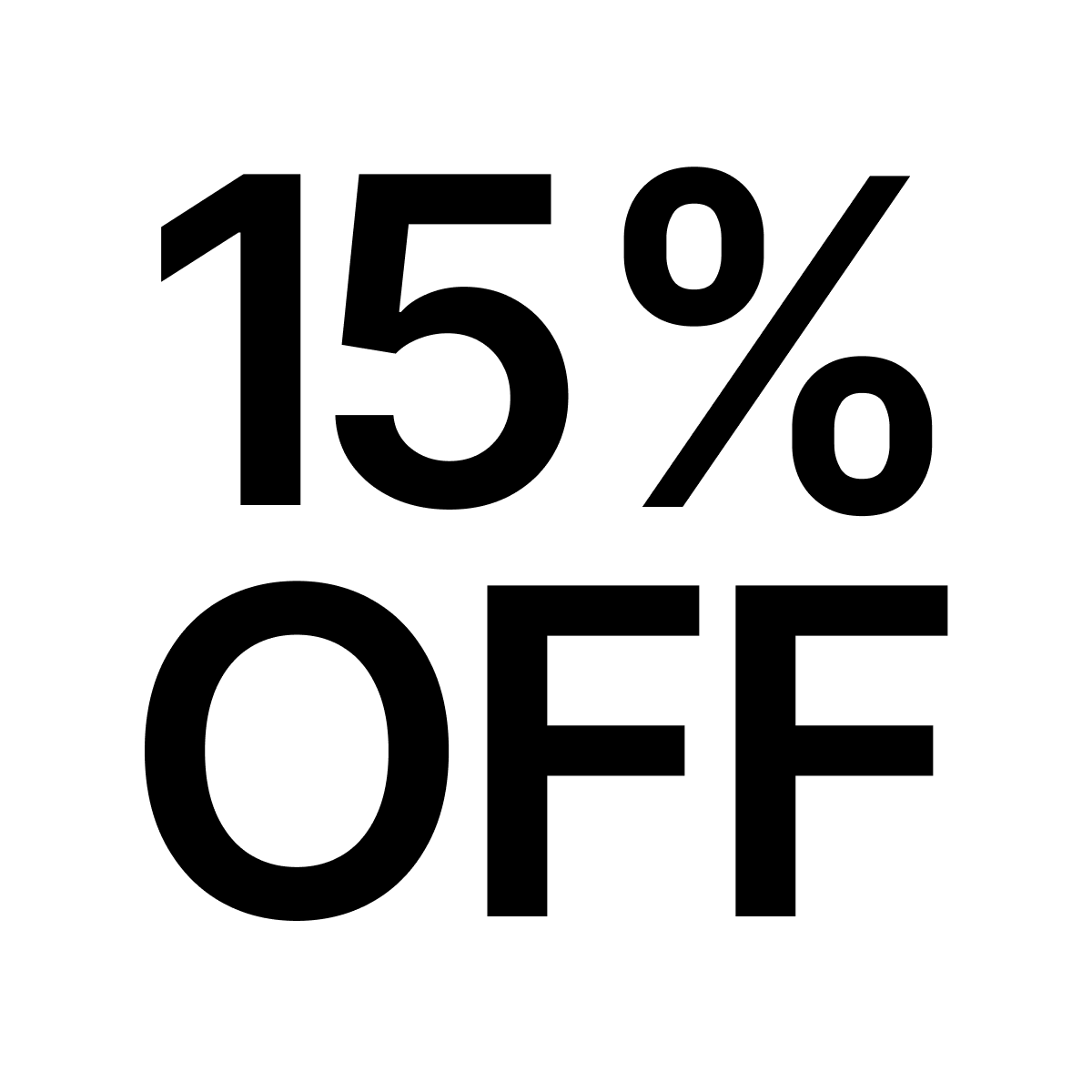 EOFY 15% OFF