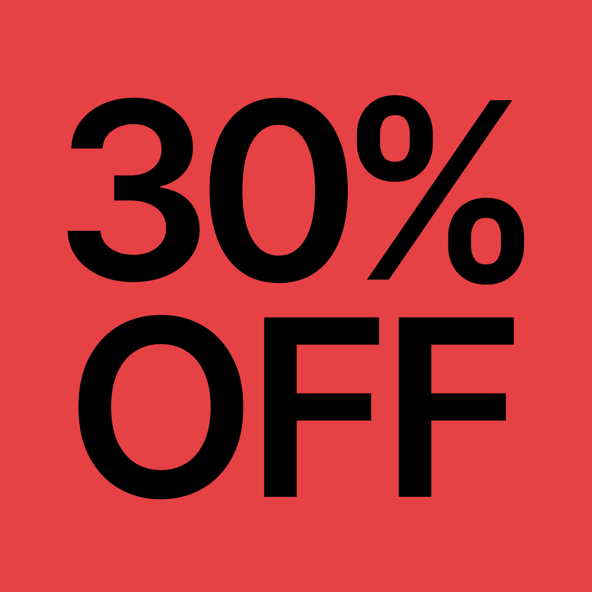 EOFY 30% OFF