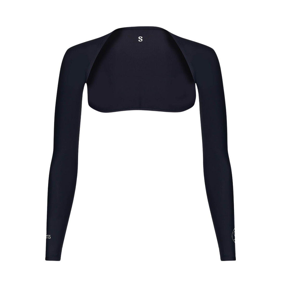 Crystal Shoulder Wrap (Navy)