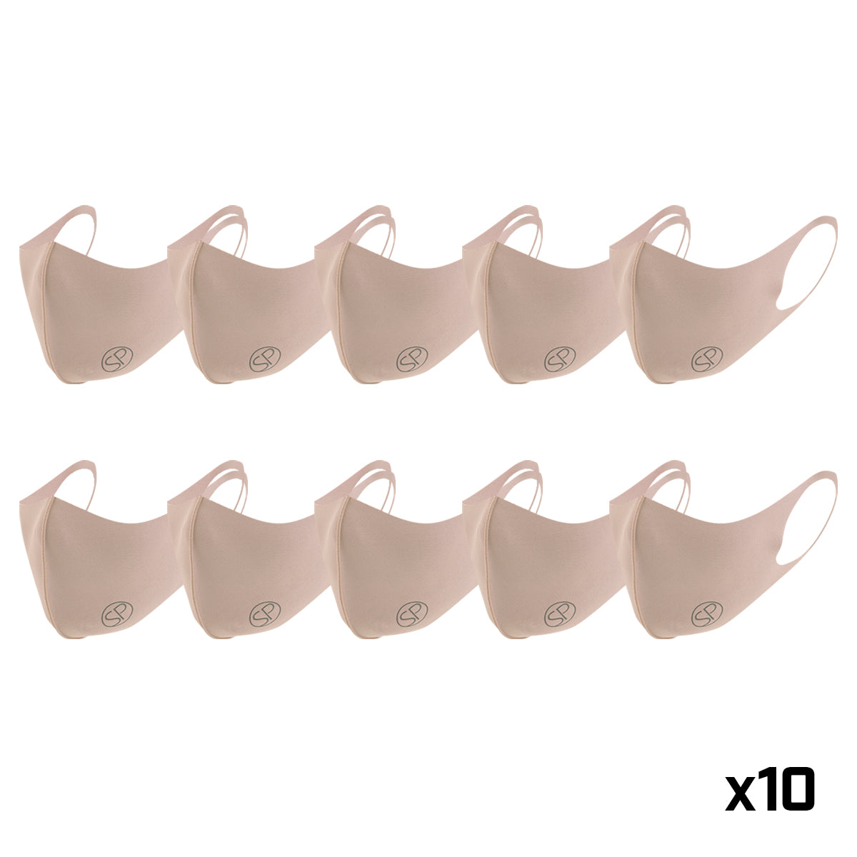 再利用可能なマスク x10 パック (V3)