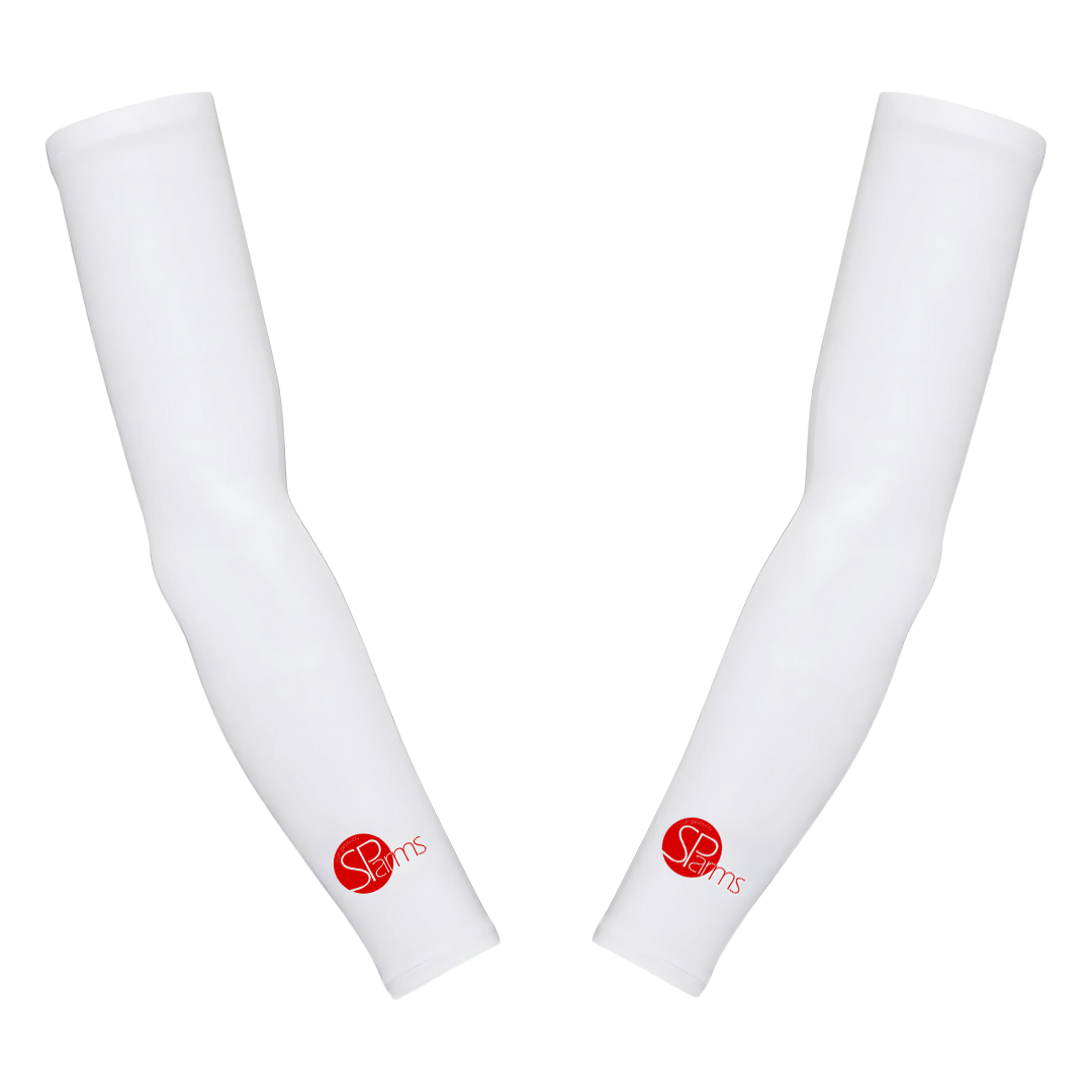 Original Arm Sleeves (White/Red)
