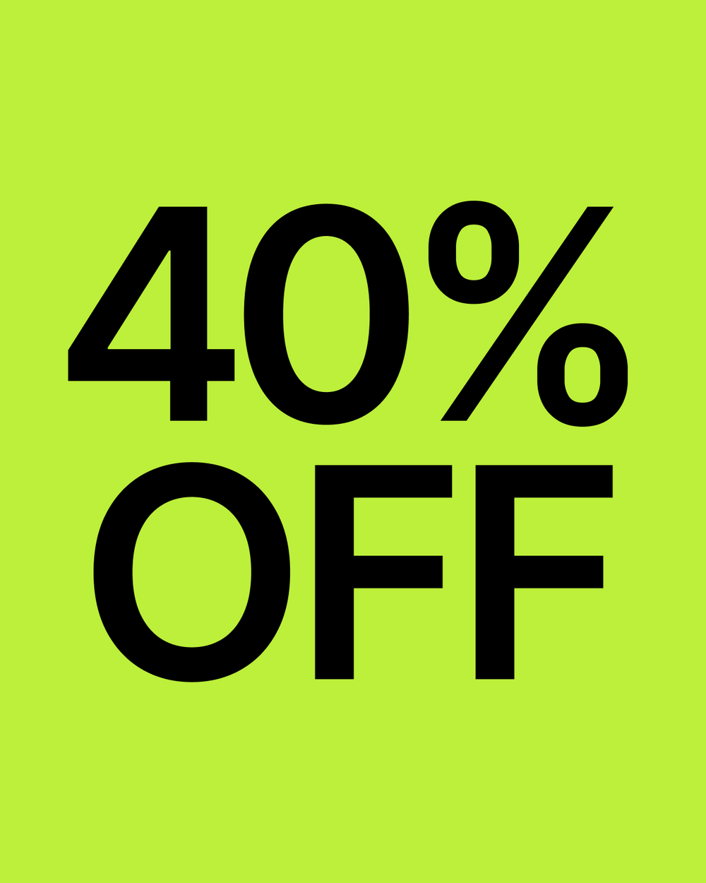 EOFY 40% OFF