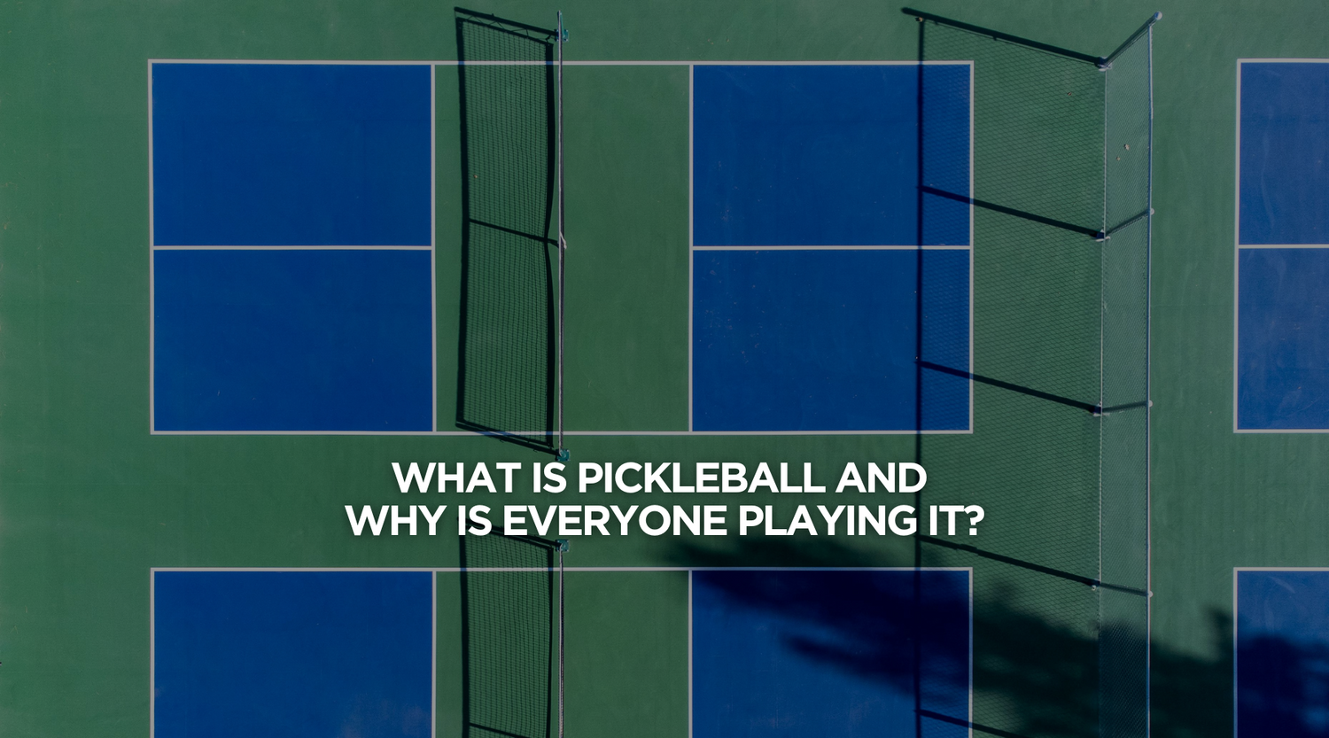 What Is Pickleball and Why Is Everyone Playing It?