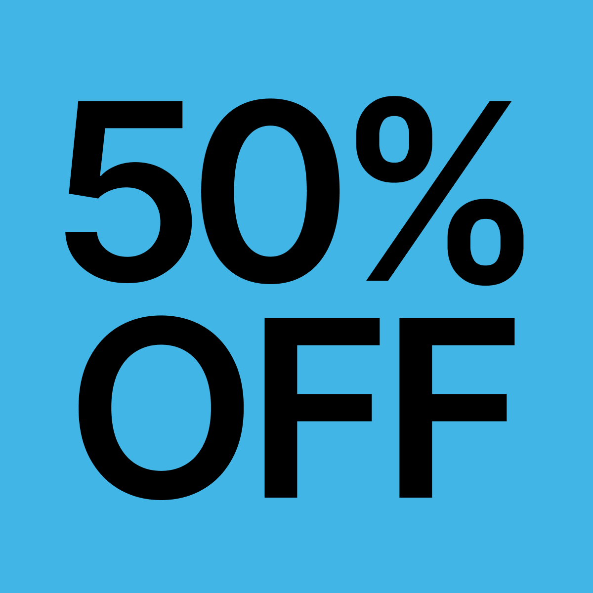 EOFY 50% OFF