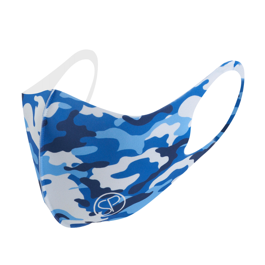 SP Reusable Face Mask - Nanosilver Camo Print (V3)