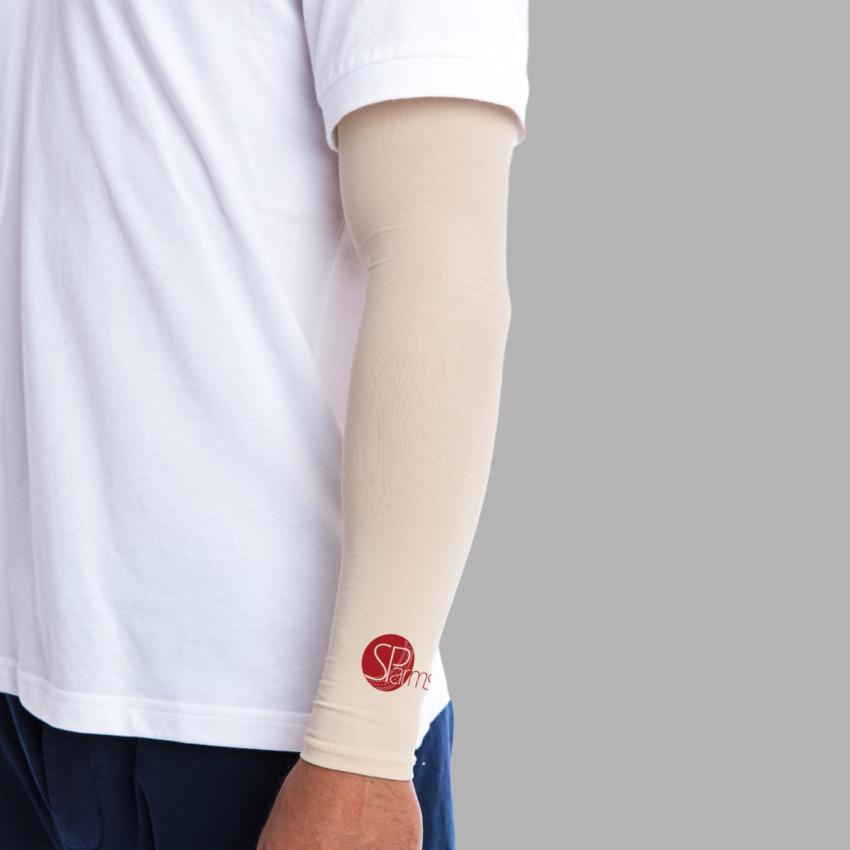 SP Cricket - Performance UV Sleeves [Beige]