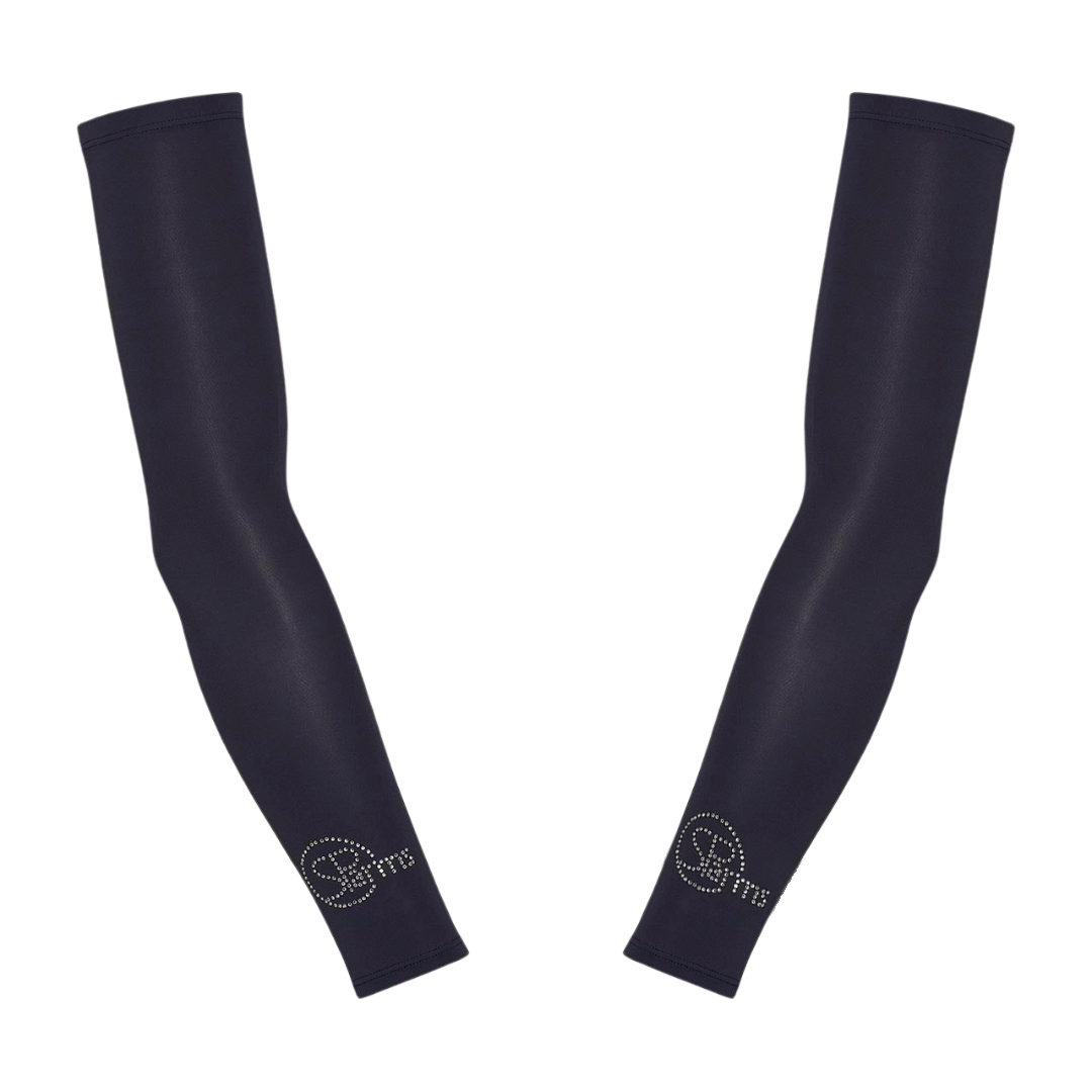 Crystal Arm Sleeves (Navy)
