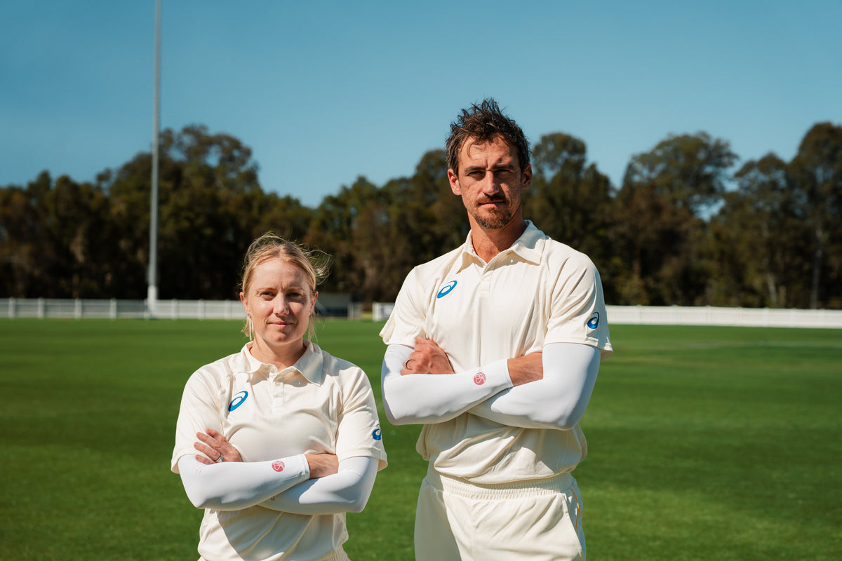 SP Cricket - Performance UV Sleeves [White]