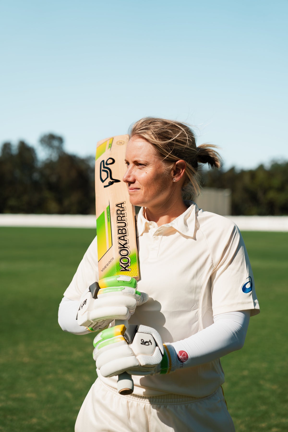 SP Cricket - Performance UV Sleeves [White]