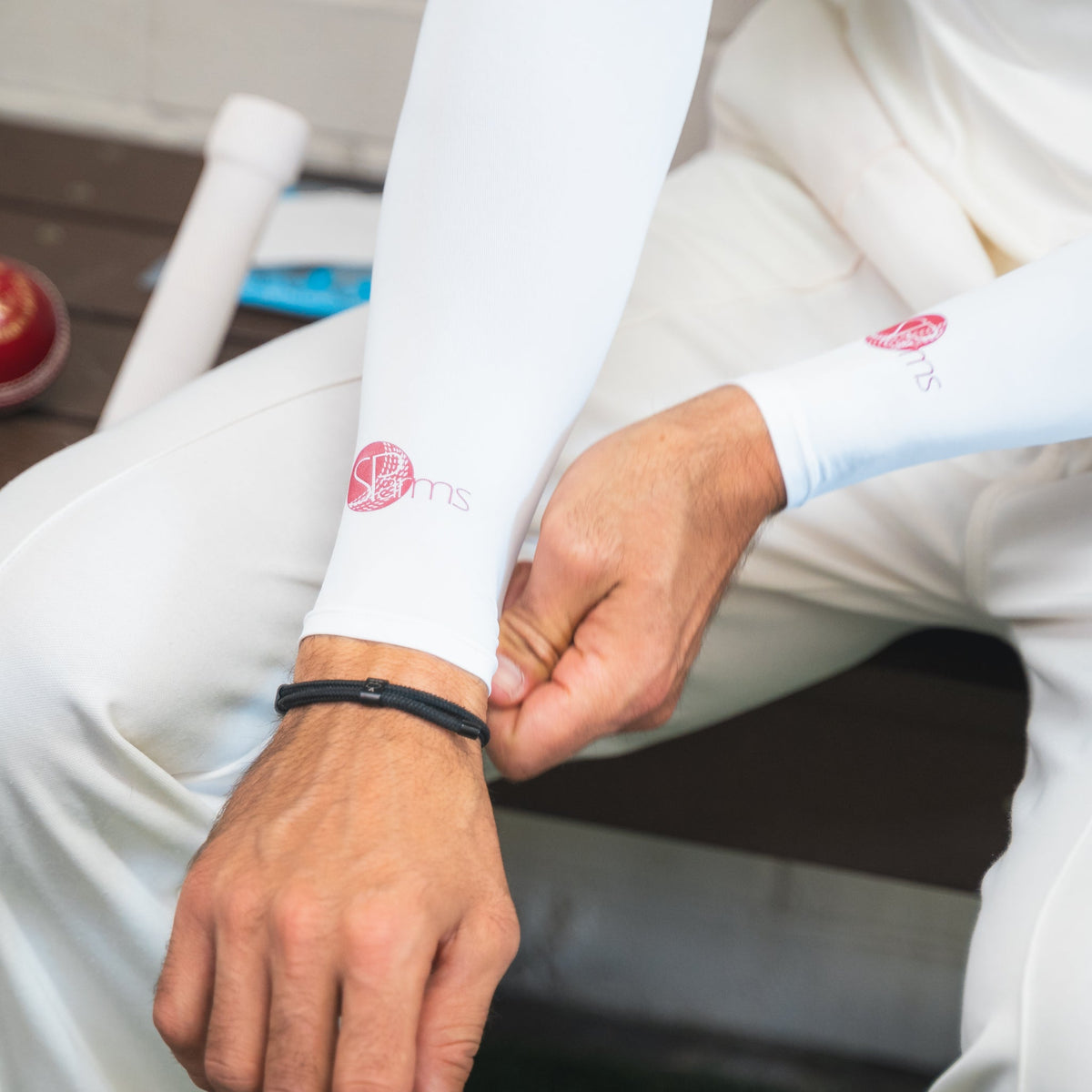 SP Cricket - Performance UV Sleeves [White]