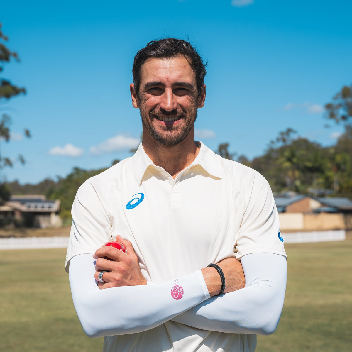 SP Cricket - Performance UV Sleeves [White]