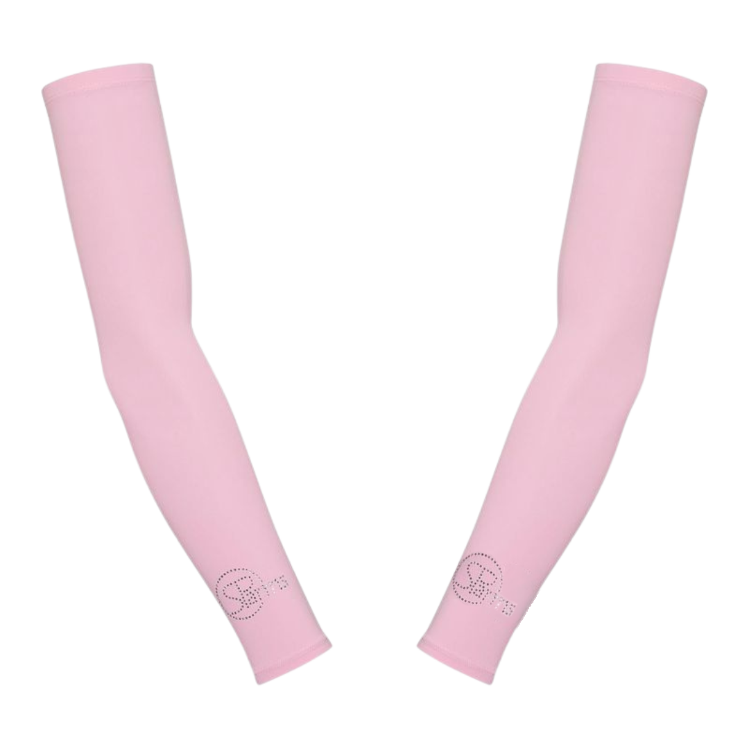 Crystal Arm Sleeves (Pink)