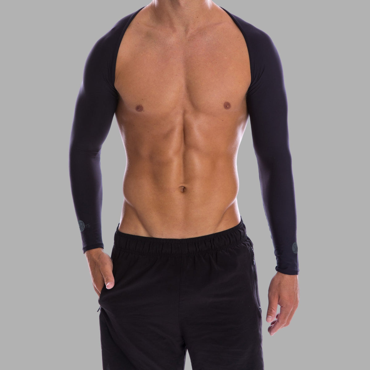 SP Cricket - Performance UV Shoulder Wraps [Black]