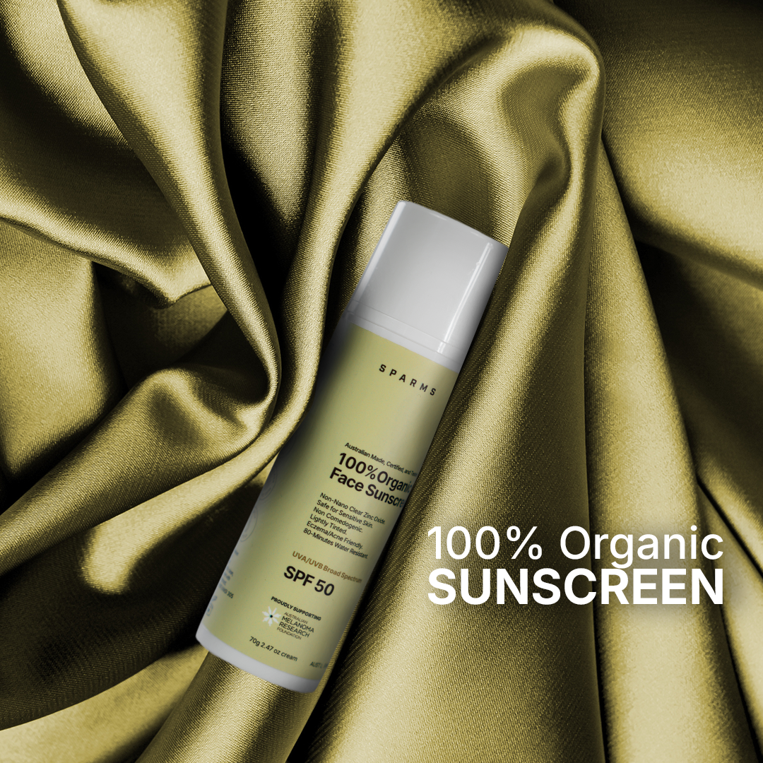 100% Organic Face Sunscreen