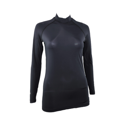 SP Body - Women's High Neck Crystal Logo [Black] - SParms