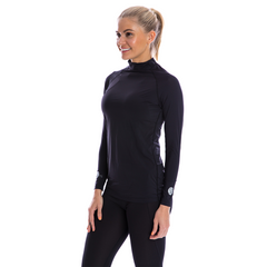 SP Body - Women's High Neck [Black] - SParms