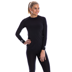 SP Body - Women's Round Neck [Black] - SParms