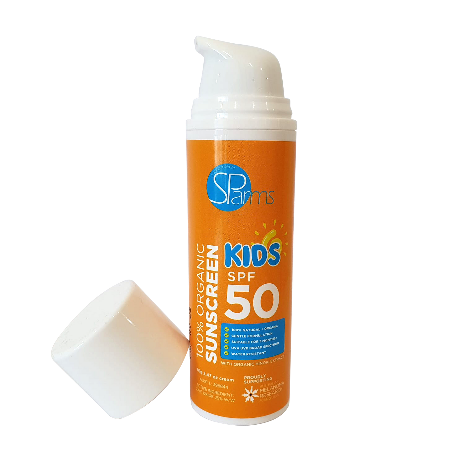 100% Organic Sunscreen - Kids