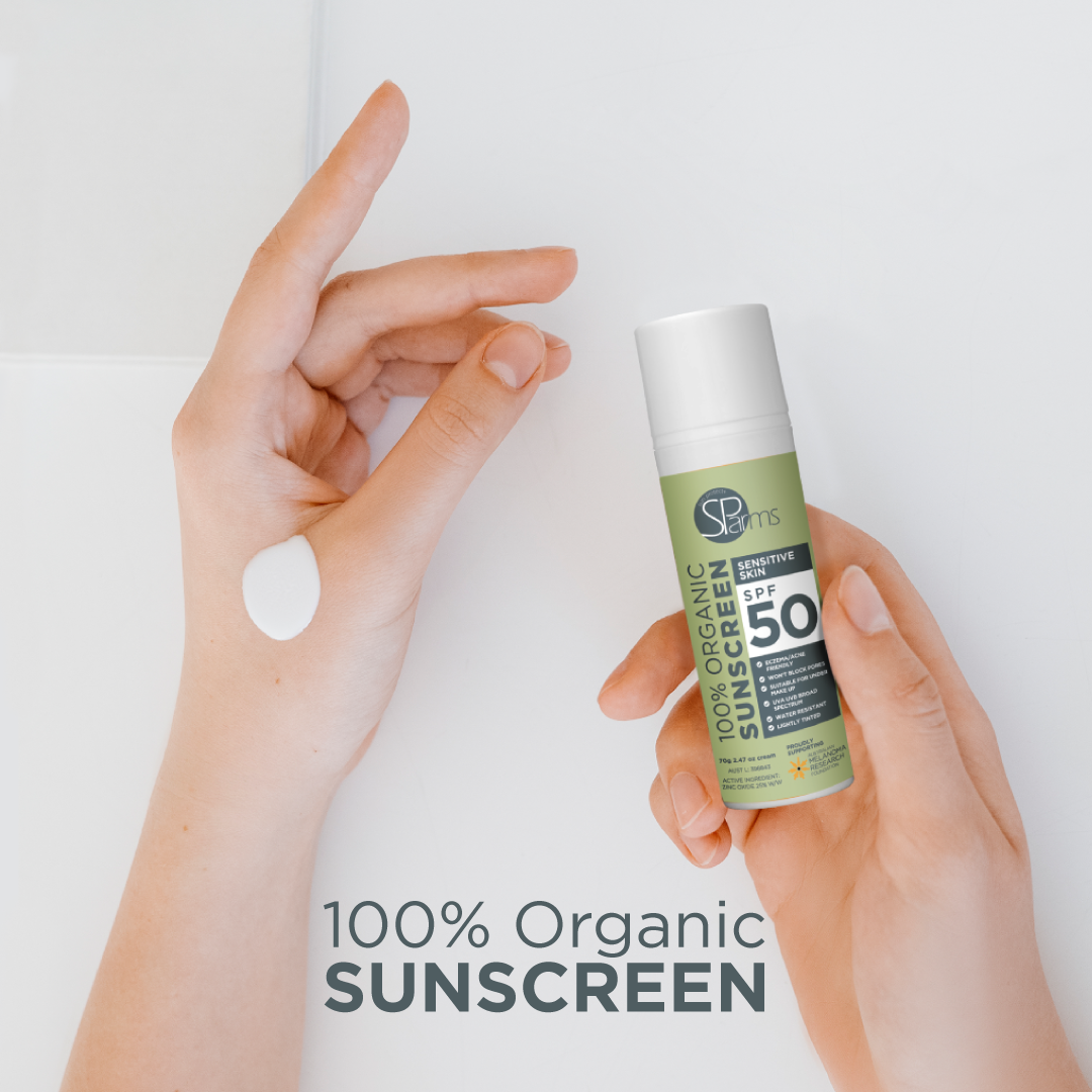 100% Organic Sunscreen - Sensitive Skin