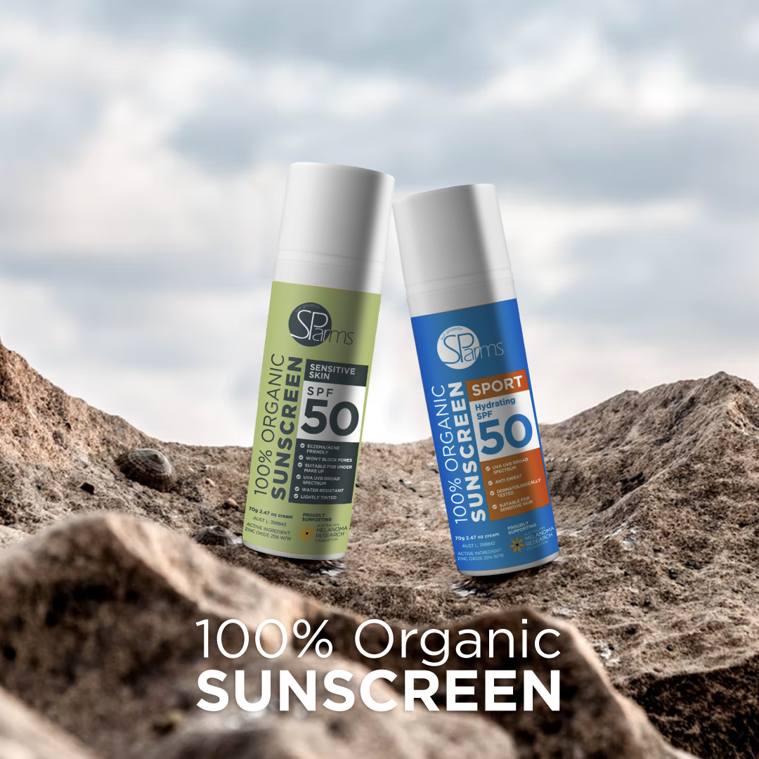 100% Organic Sunscreen - Sensitive Skin