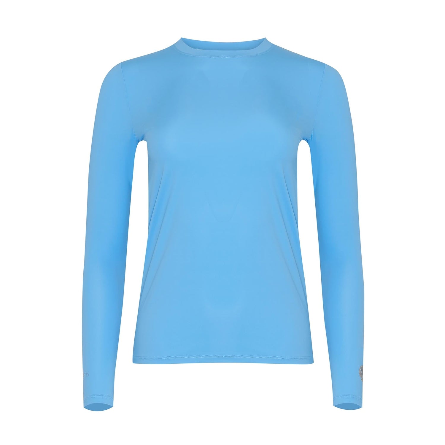 blue women's body shirt