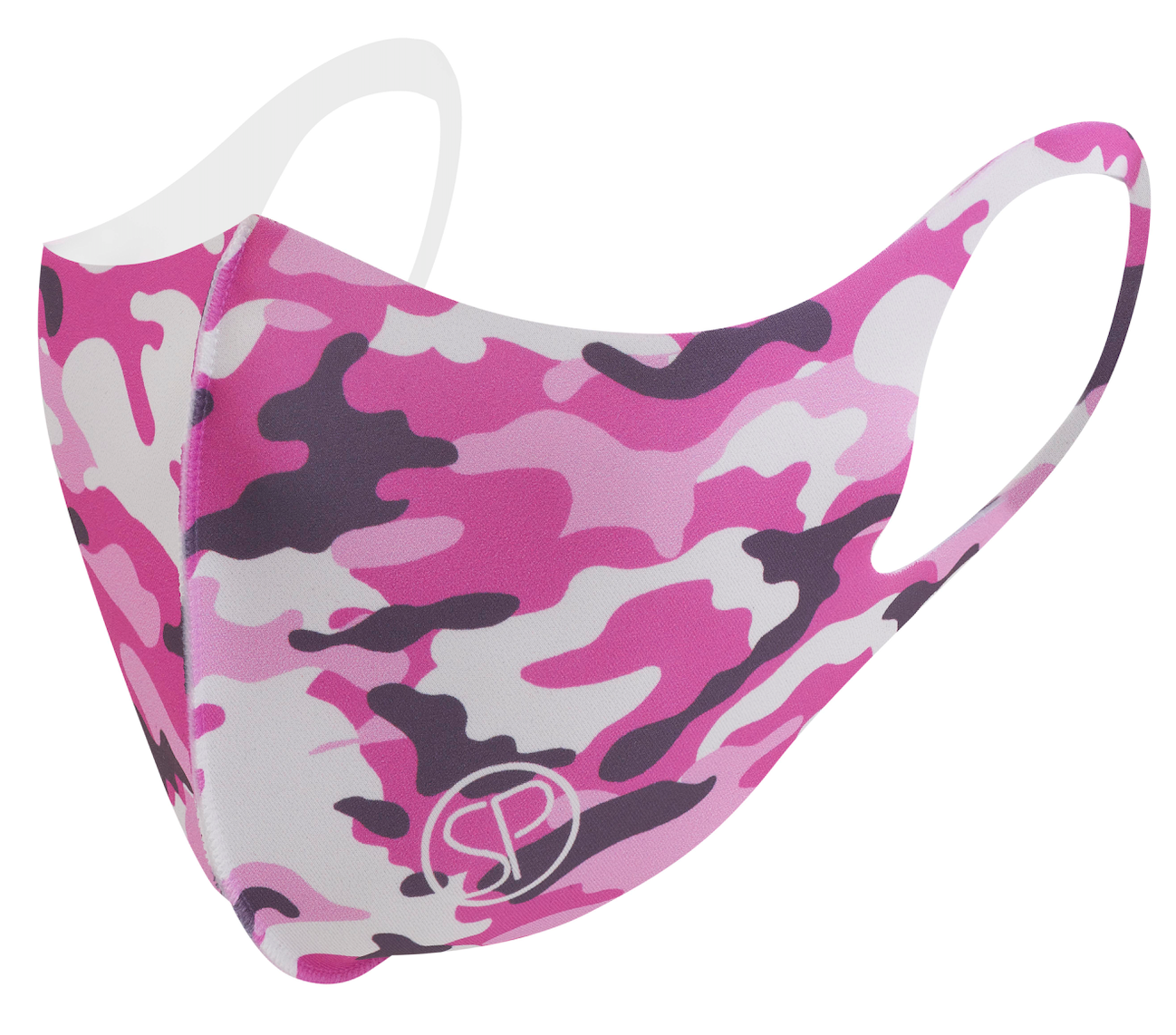 pink camo reusable face mask