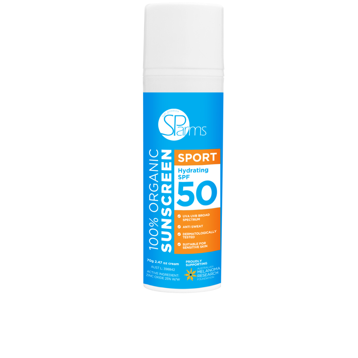 100% Organic Sunscreen - Sport